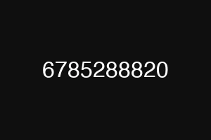 6785288820