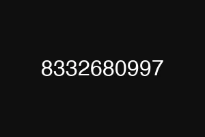 8332680997